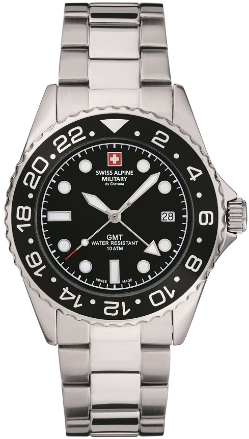 Swiss Alpine Military Herrklocka 7052.1137 Alpine by Grovana