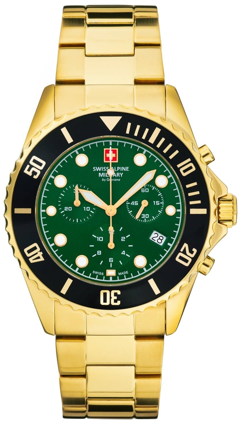 Swiss Alpine Military Herrklocka 7053.9114 Master Diver Chrono - Swiss Alpine Military