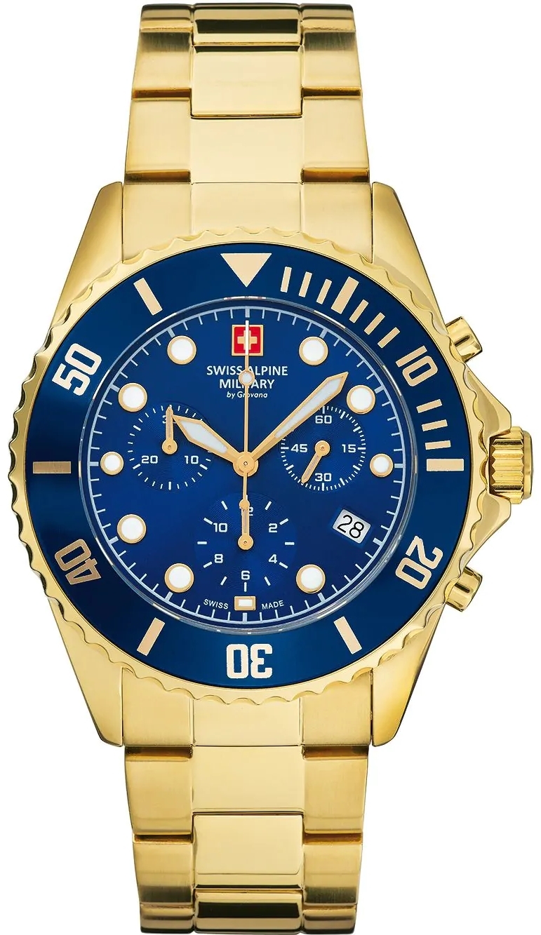 Swiss Alpine Military Herrklocka 7053.9115 Master Diver Chrono - Swiss Alpine Military