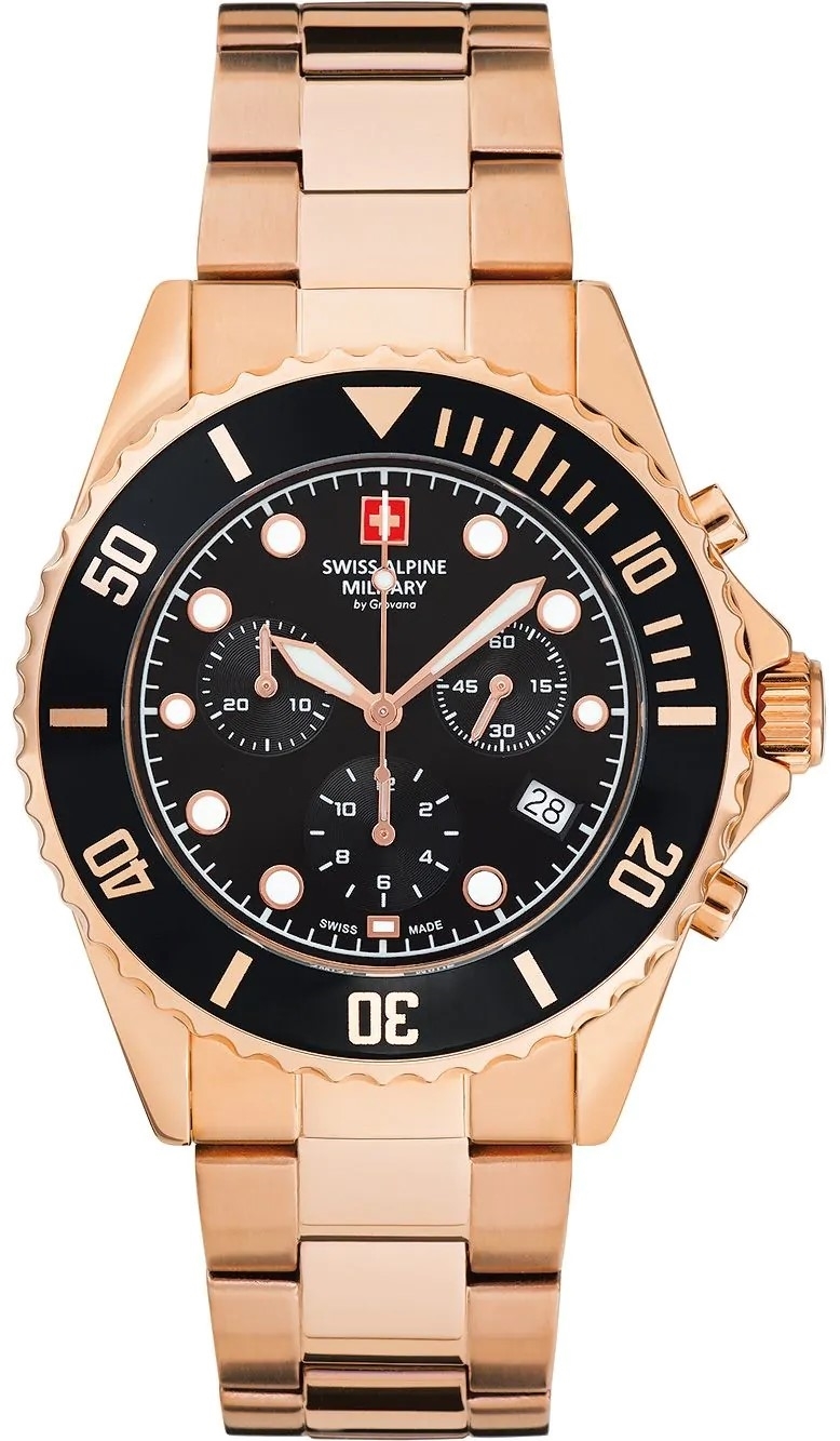 Swiss Alpine Military Herrklocka 7053.9167 Master Diver Chrono - Swiss Alpine Military