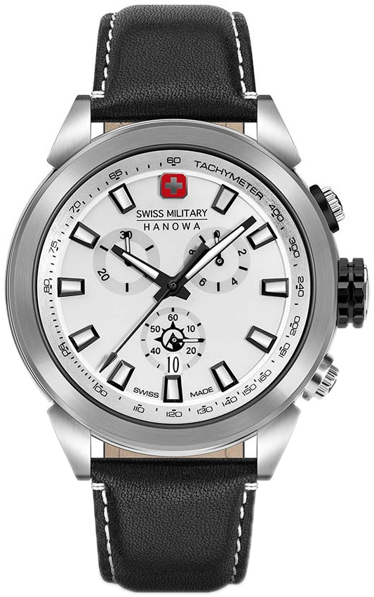 Swiss Military Hanowa Herrklocka SMWGC2100201 Platoon Chrono Night - Swiss Military Hanowa
