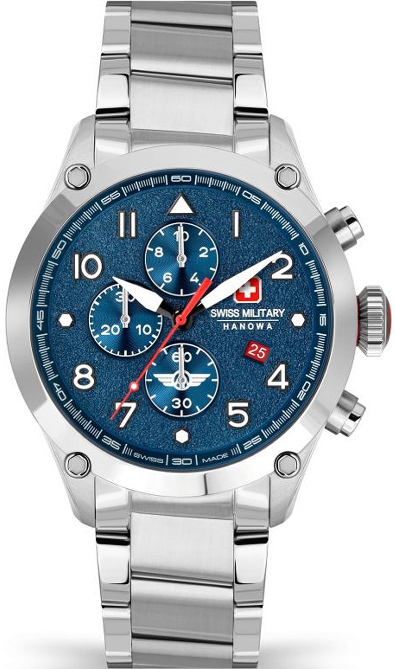 Swiss Military Hanowa Herrklocka SMWGI2101502 Nightflighter - Swiss Military Hanowa