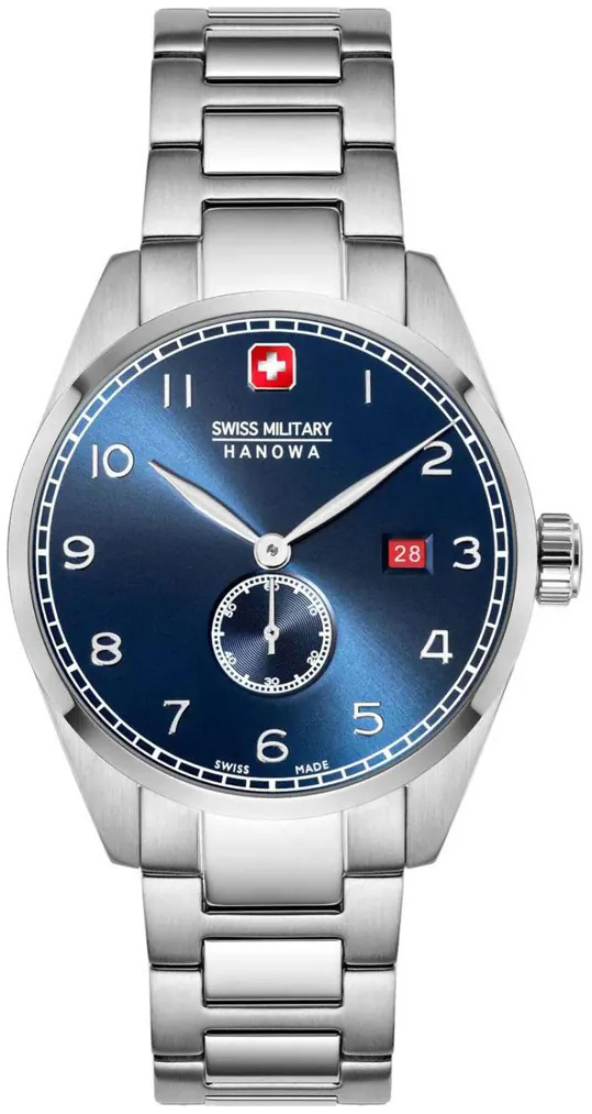 Swiss Military Hanowa Herrklocka SMWGH0000705 Hanowa Blå/Stål Ø42 - Swiss Military Hanowa