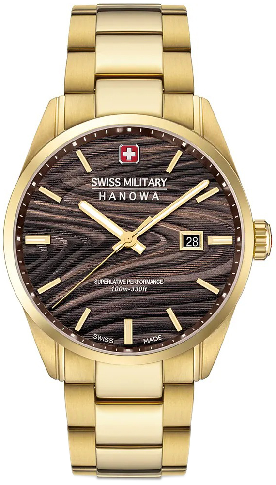 Swiss Military Hanowa Herrklocka SMWGH0006010 Golden Beech