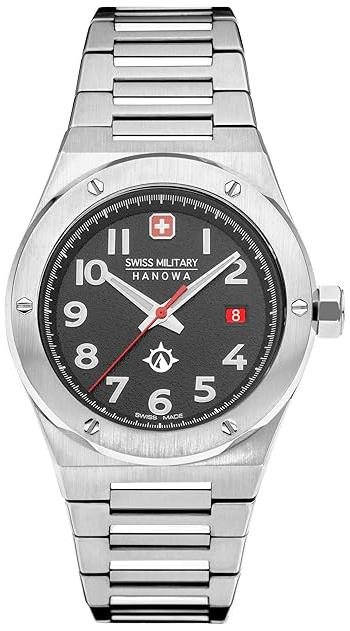 Swiss Military Hanowa Herrklocka SMWGH2101902 Sonoran Grå/Stål Ø43