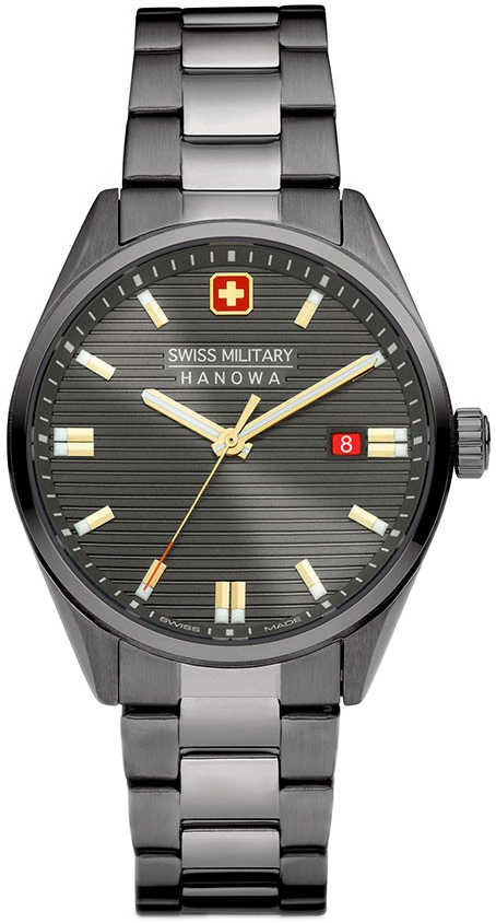 Swiss Military Hanowa Herrklocka SMWGH2200141 Roadrunner Grå/Stål - Swiss Military Hanowa
