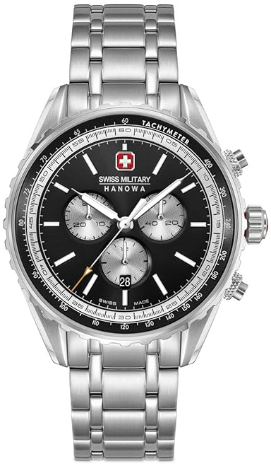 Swiss Military Hanowa Herrklocka SMWGI0000309 Afterburn Svart/Stål