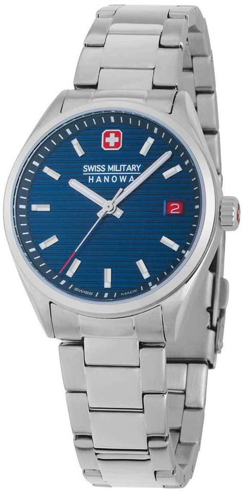 Swiss Military Hanowa Damklocka SMWLH2200202 Roadrunner Blå/Stål - Swiss Military Hanowa