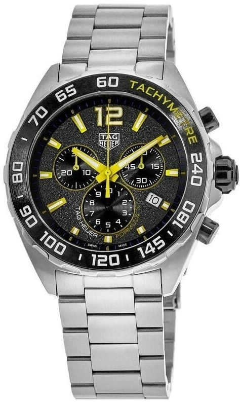 TAG Heuer Herrklocka CAZ101AG.BA0842 Formula 1 Svart/Stål Ø43 mm