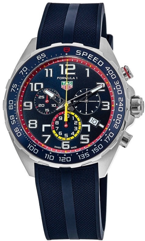 TAG Heuer Herrklocka CAZ101AL.FT8052 Formula 1 Blå/Gummi Ø43 mm - TAG Heuer