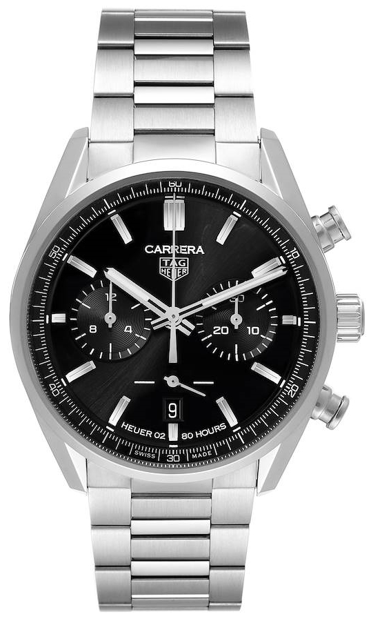 TAG Heuer Herrklocka CBN2010.BA0642 Carrera Svart/Stål Ø42 mm - TAG Heuer