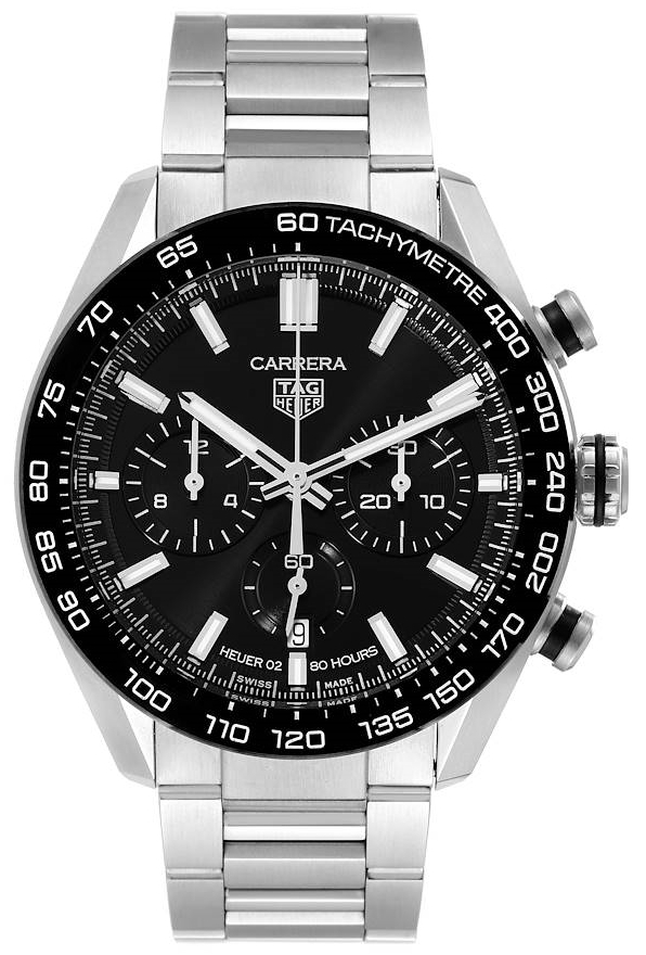 TAG Heuer Herrklocka CBN2A1B.BA0643 Carrera Svart/Stål Ø44 mm - TAG Heuer