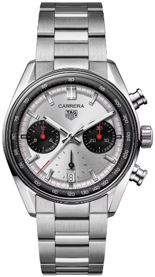 TAG Heuer Herrklocka CBS2216.BA0041 Carrera Silverfärgad/Stål Ø39 - TAG Heuer