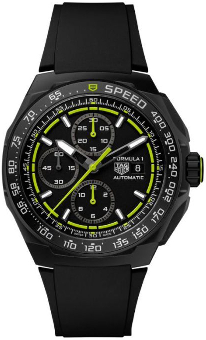 TAG Heuer Herrklocka CBZ2086.FT8098 Formula 1 Svart/Gummi Ø44 mm - TAG Heuer