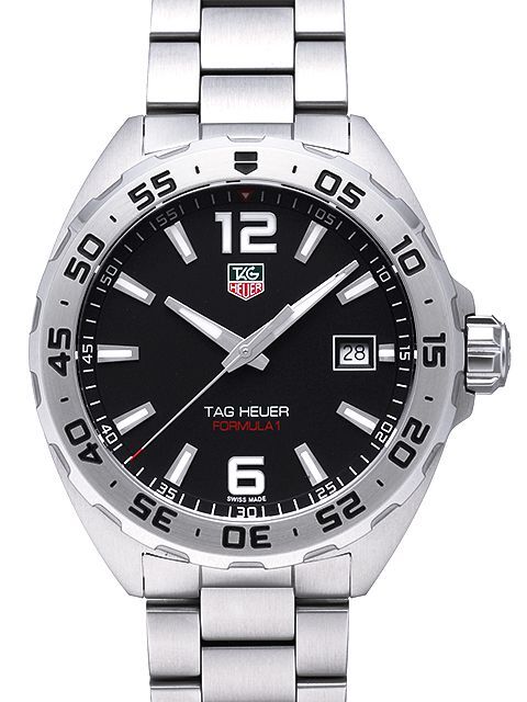 TAG Heuer Herrklocka WAZ1112.BA0875 Formula 1 Svart/Stål Ø41 mm - TAG Heuer