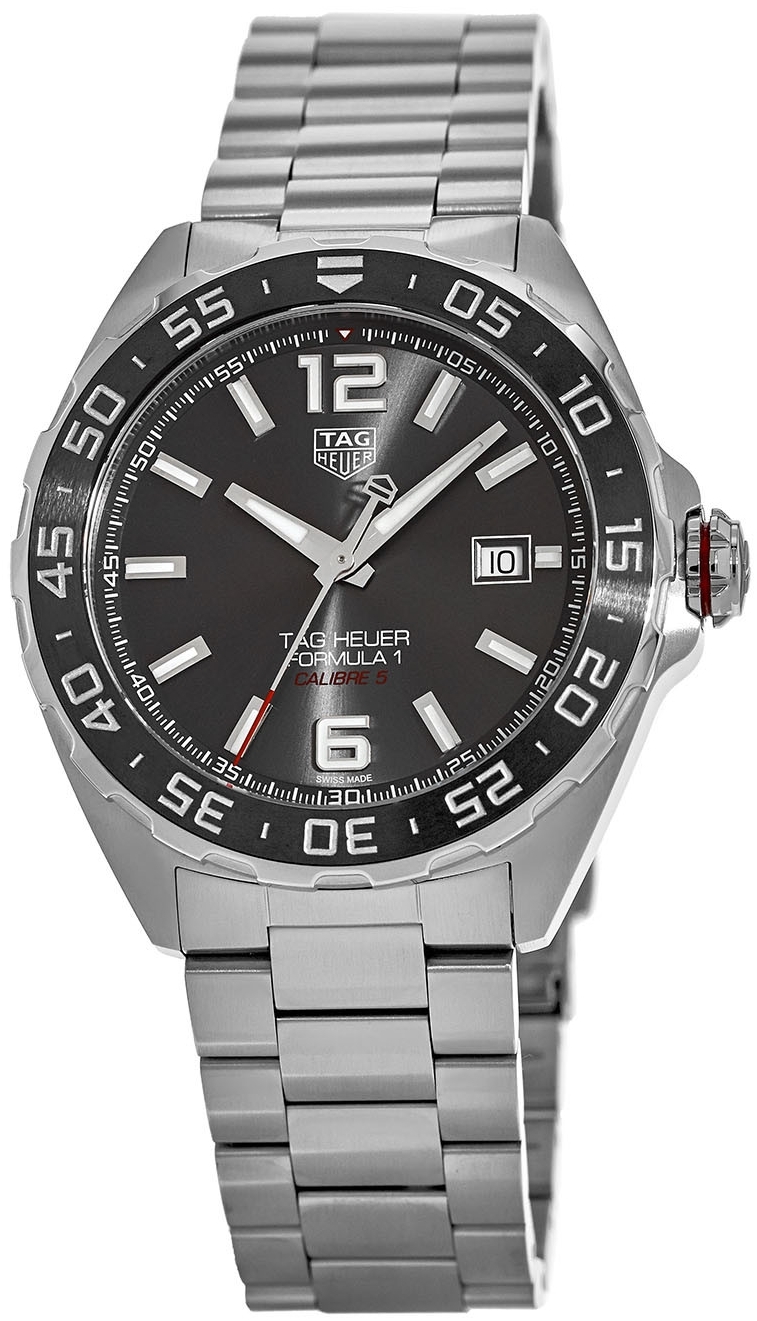 TAG Heuer Herrklocka WAZ2011.BA0842 Formula 1 Grå/Stål Ø43 mm - TAG Heuer