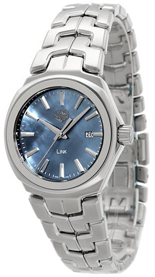 TAG Heuer Damklocka WBC1311.BA0600 Link Damklockor Blå/Stål Ø32 mm - TAG Heuer