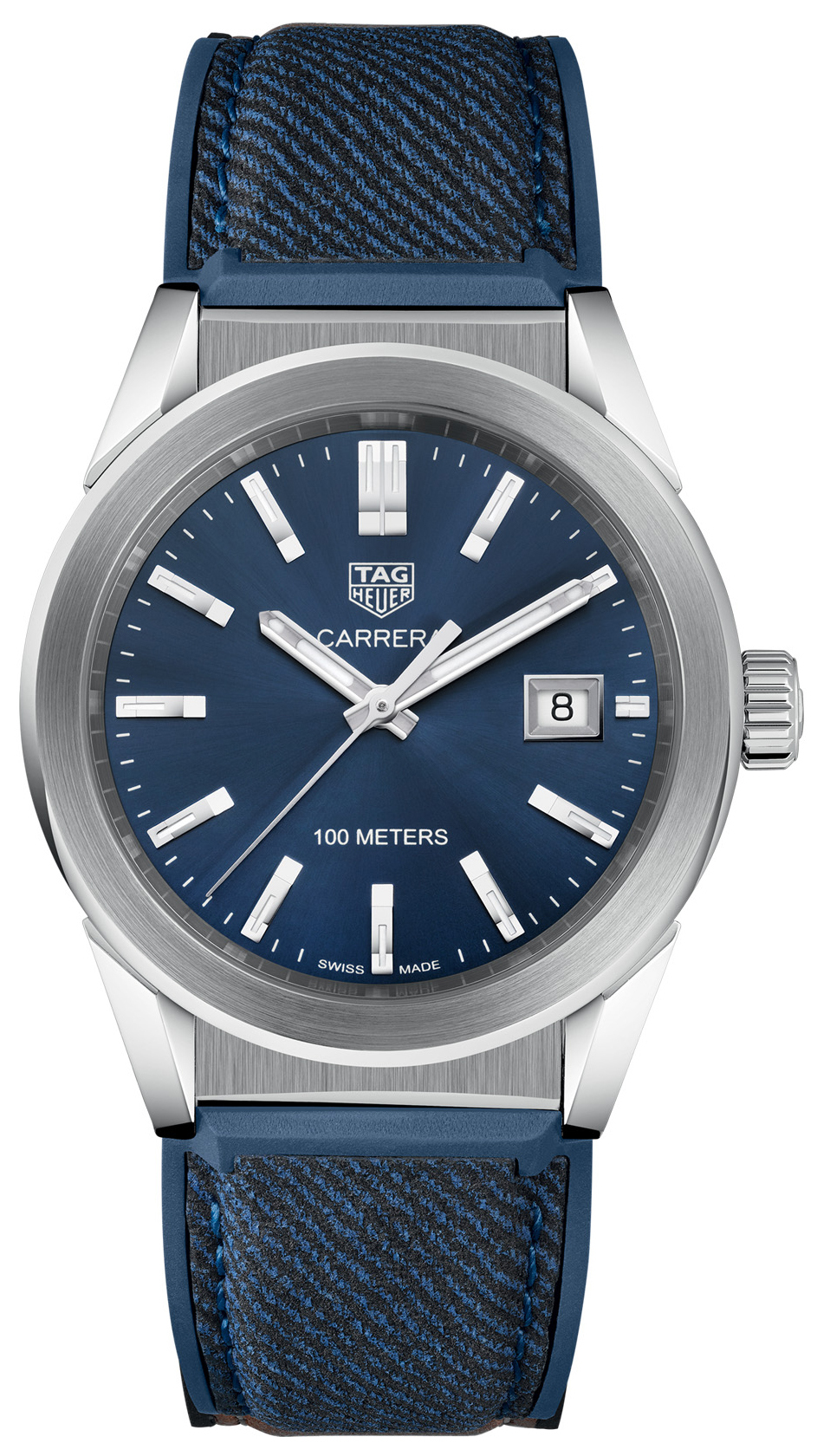 TAG Heuer Damklocka WBG1310.FT6115 Carrera Lady Blå/Gummi Ø36 mm - TAG Heuer