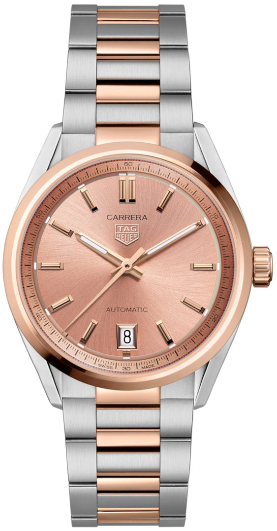 TAG Heuer Damklocka WBN2350.BD0000 Carrera Roséguldstonad/18 karat - TAG Heuer