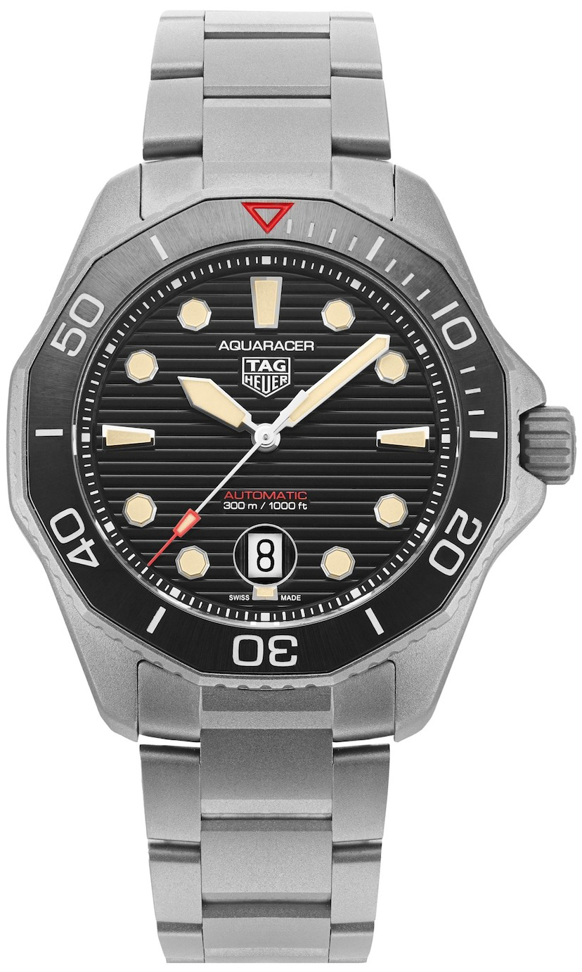 TAG Heuer Herrklocka WBP208D.BF0631 Aquaracer Svart/Titan Ø43 mm - TAG Heuer