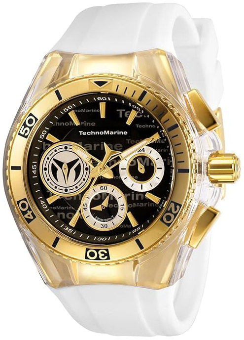 Technomarine Herrklocka TM-118134 Cruise California Svart/Gummi