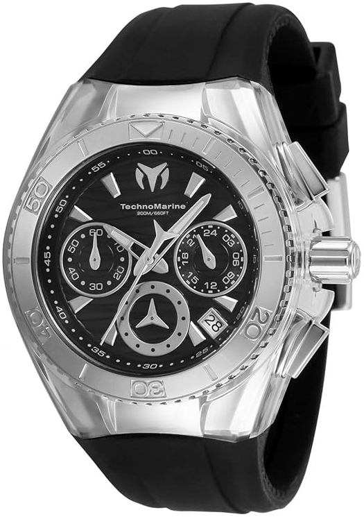 Technomarine Damklocka TM-120034 Cruise Star Svart/Gummi &Oslash;40.57 mm