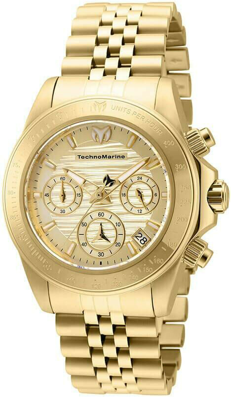 Technomarine Damklocka TM-219029 Manta Ray Guld/Gulguldtonat st&aring;l