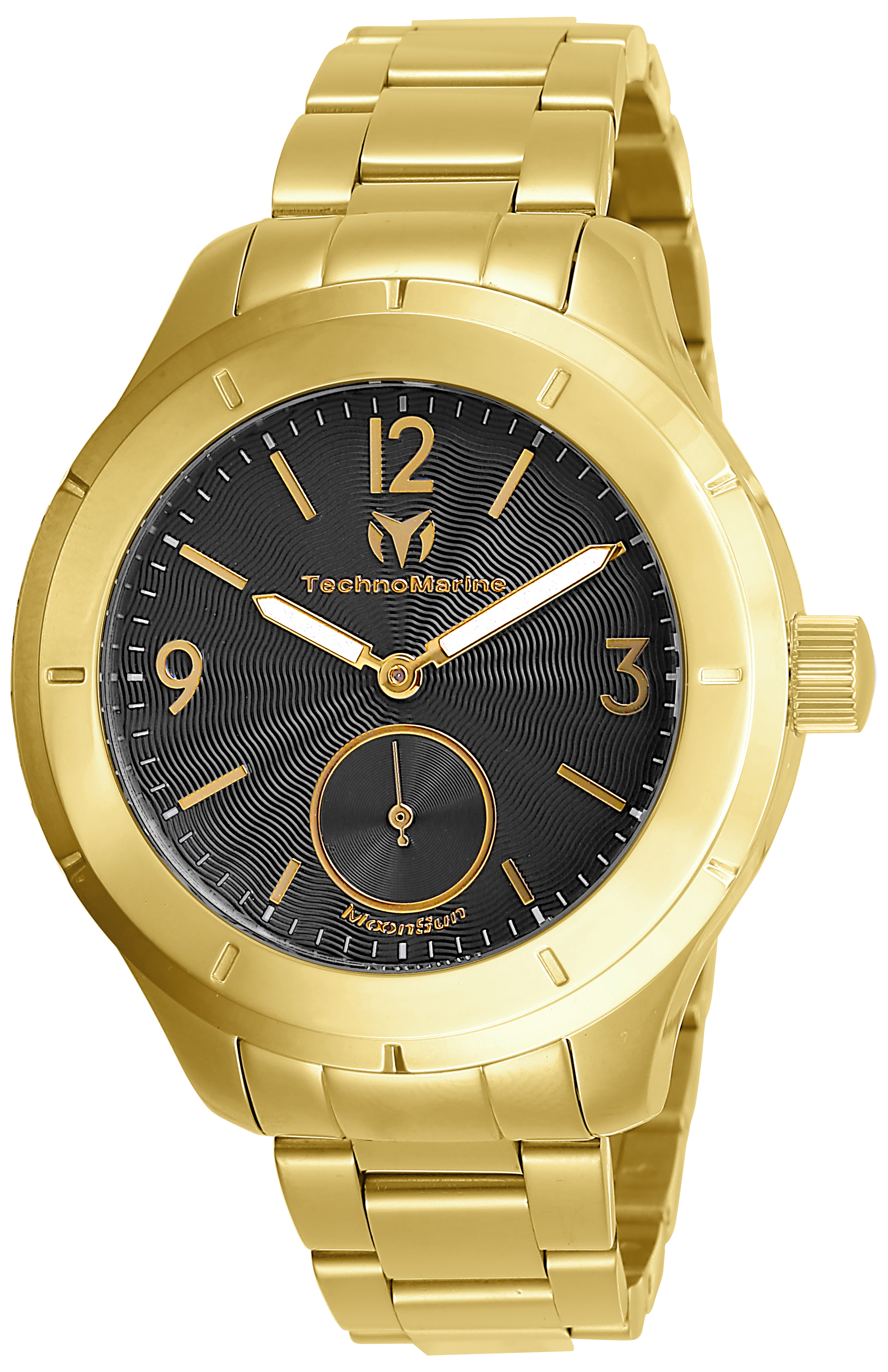 Technomarine Herrklocka TM-818006 Moonsun Silverfärgad/Stål Ø42 mm