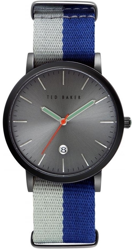 Ted Baker Herrklocka 10026447 Graham Grå/Gummi Ø41 mm - Ted Baker