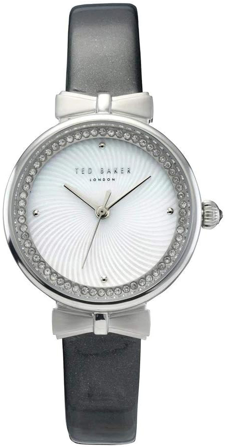 Ted Baker Damklocka TE50861002 Classic Vit/Läder Ø30 mm - Ted Baker