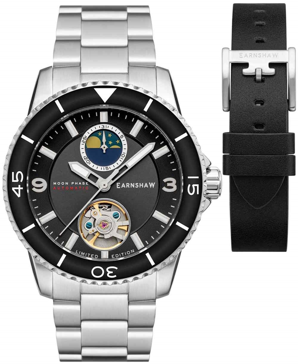 Thomas Earnshaw Herrklocka ES-8210-11 Prevost Svart/Stål Ø42 mm - Thomas Earnshaw