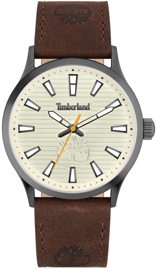 Timberland Herrklocka TDWGA2152004 Trumbull Beige/L&auml;der &Oslash;45 mm