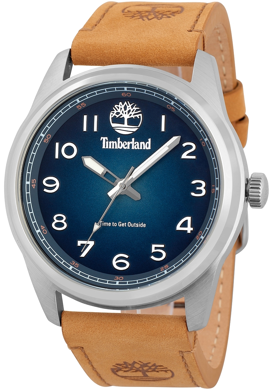Timberland Herrklocka TDWGA2152102 Northbridge Blå/Läder Ø45 mm - Timberland