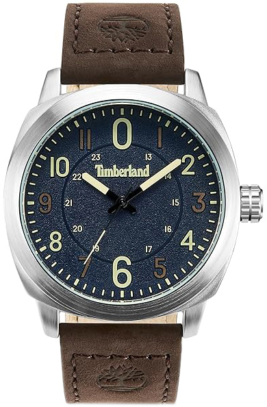 Timberland Herrklocka TDWGA9001901 Cillicothe-Z Svart/Läder Ø46 mm - Timberland