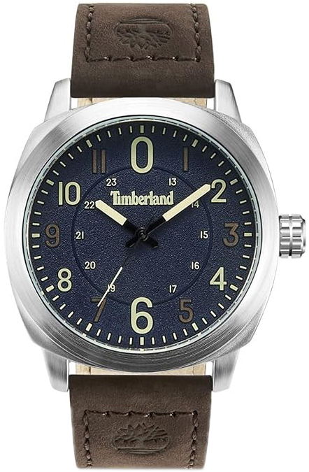 Timberland Herrklocka TDWGA9001902 Cillicothe-Z Blå/Läder Ø46 mm - Timberland