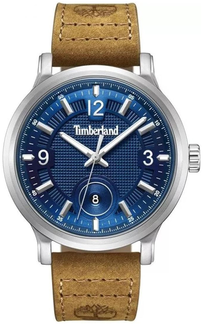 Timberland Herrklocka TDWGB0055903 Driscoll Blå/Läder Ø46 mm