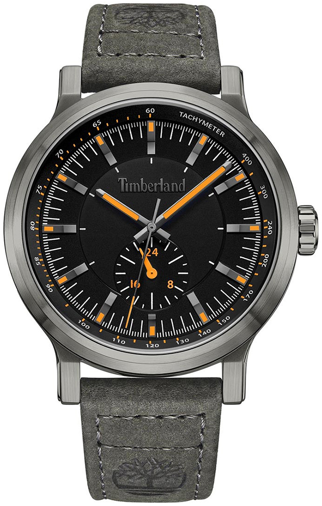 Timberland Herrklocka TDWGF2231003 Driscoll Svart/Läder Ø46 mm - Timberland