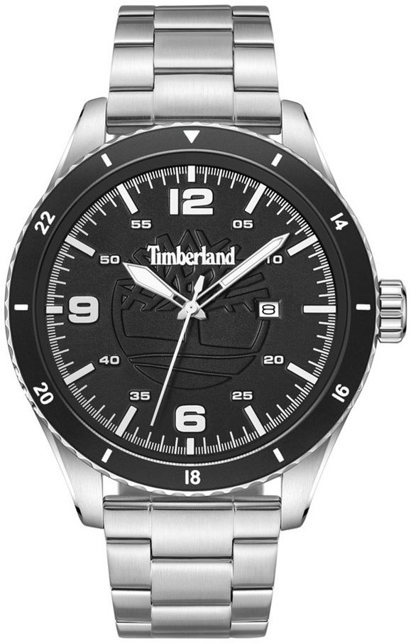Timberland Herrklocka TDWGH0010503 Ashmont Svart/Stål Ø46 mm - Timberland