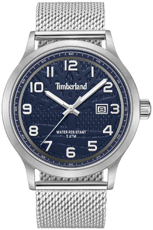 Timberland Herrklocka TDWGH0028801 Trumbull Bl&aring;/St&aring;l &Oslash;45 mm