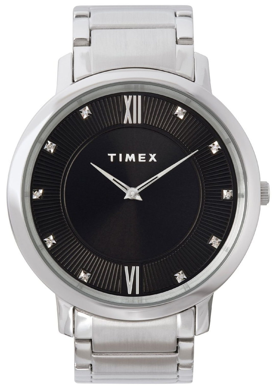 Timex Herrklocka T2M757 Svart/Stål Ø42 mm - Timex