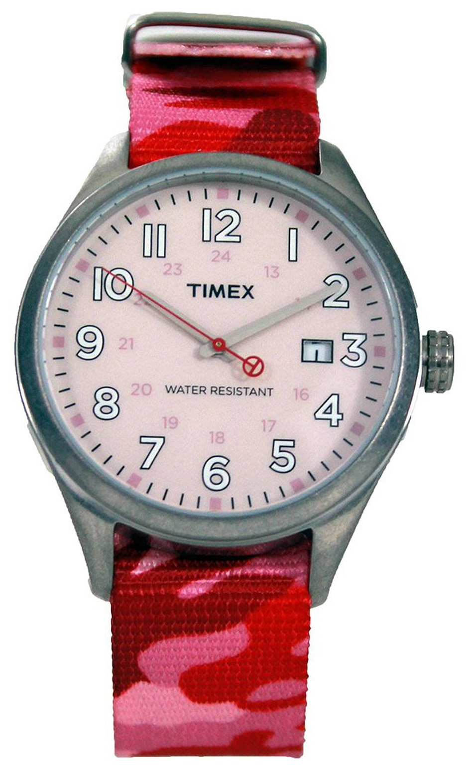 Timex 99999 Damklocka T2N350CP Beige/Stål Ø38 mm