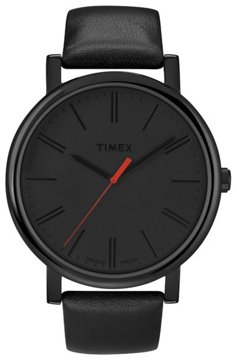 Timex Easy Reader Herrklocka T2N794 Svart/Läder Ø42 mm