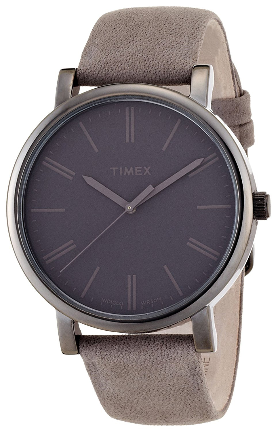 Timex Classic Herrklocka T2N795 Grå/Läder Ø42 mm