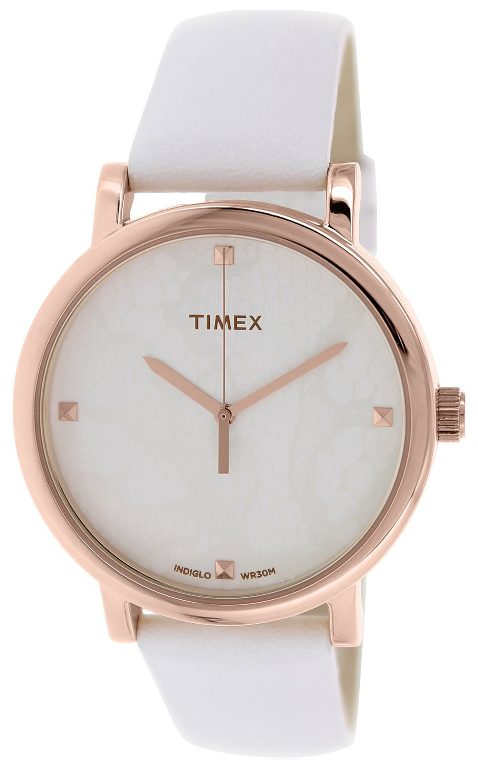 Timex Classic Damklocka T2P460 Vit/Läder Ø38 mm