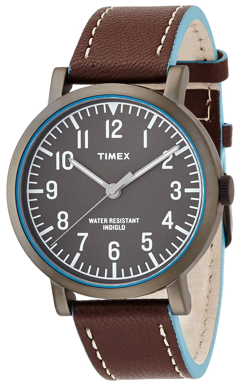Timex Classic Damklocka T2P506 Grå/Läder Ø42 mm