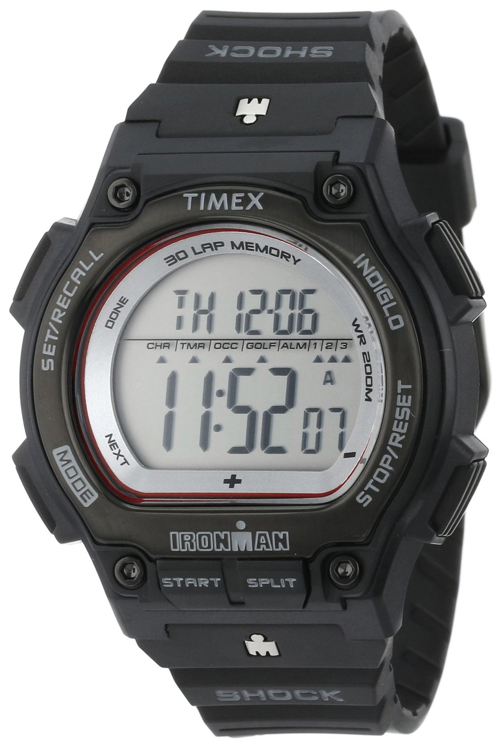 Timex Ironman Herrklocka T5K584 LCD/Resinplast Ø47 mm