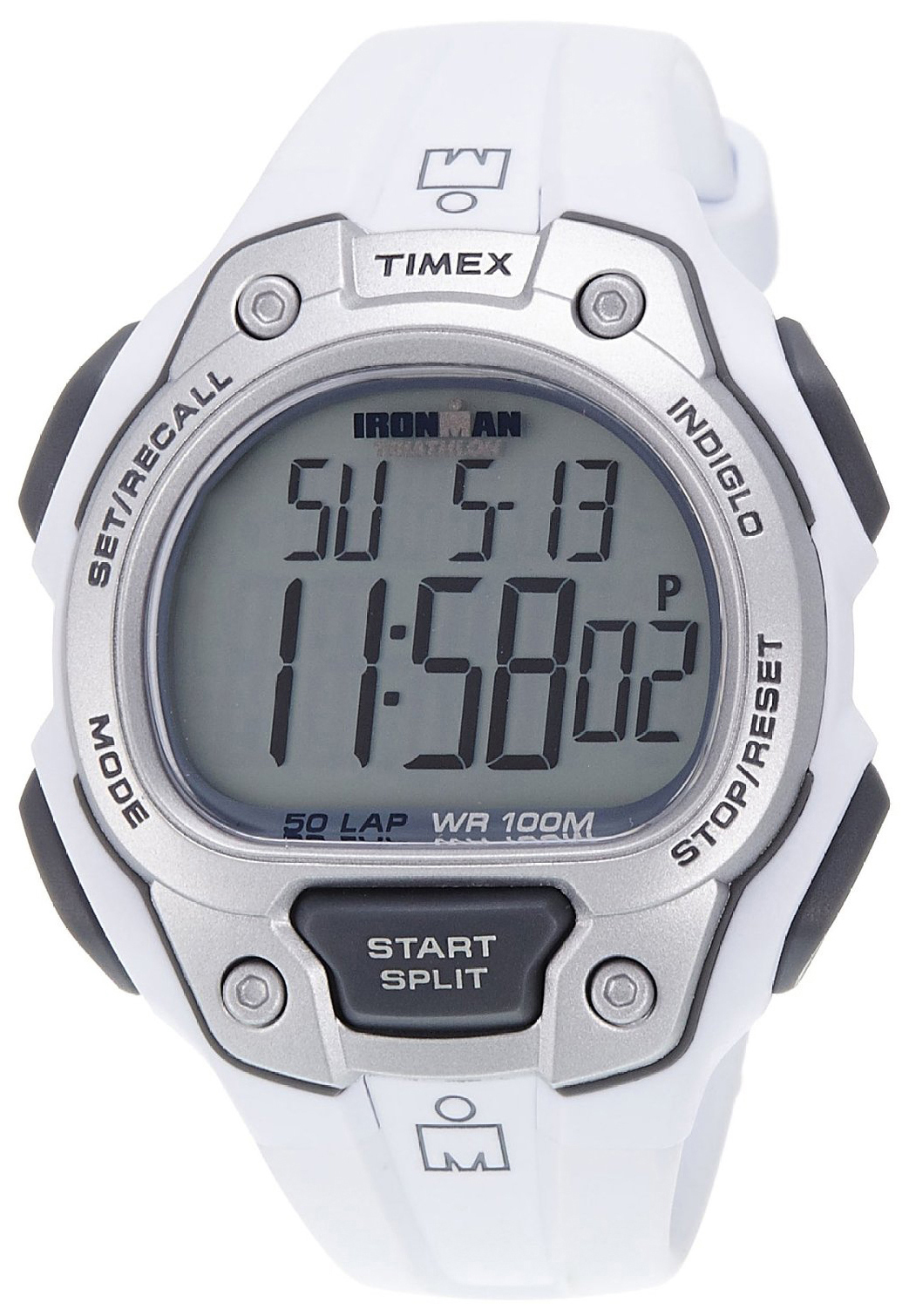 Timex Ironman Herrklocka T5K690 LCD/Gummi Ø44 mm - Timex