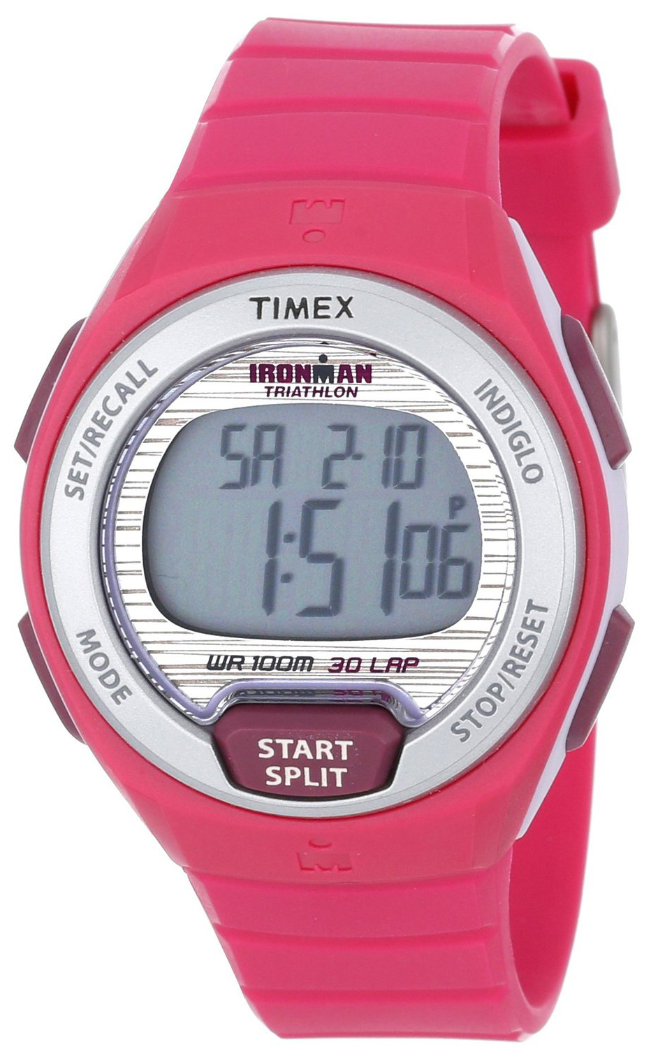 Timex Damklocka T5K7619J Grå/Resinplast Ø38 mm - Timex