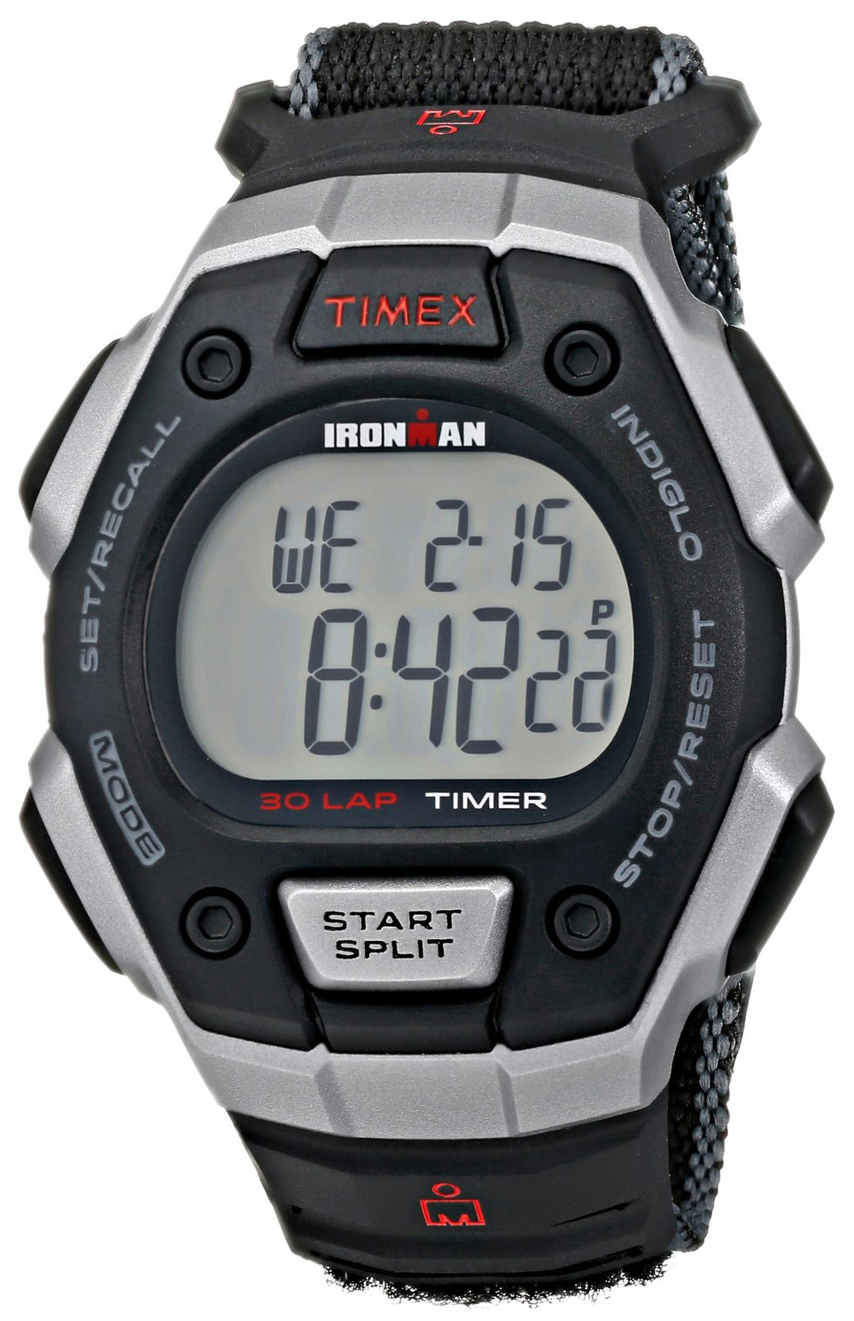 Timex Ironman Herrklocka T5K8269J LCD/Gummi Ø41 mm - Timex