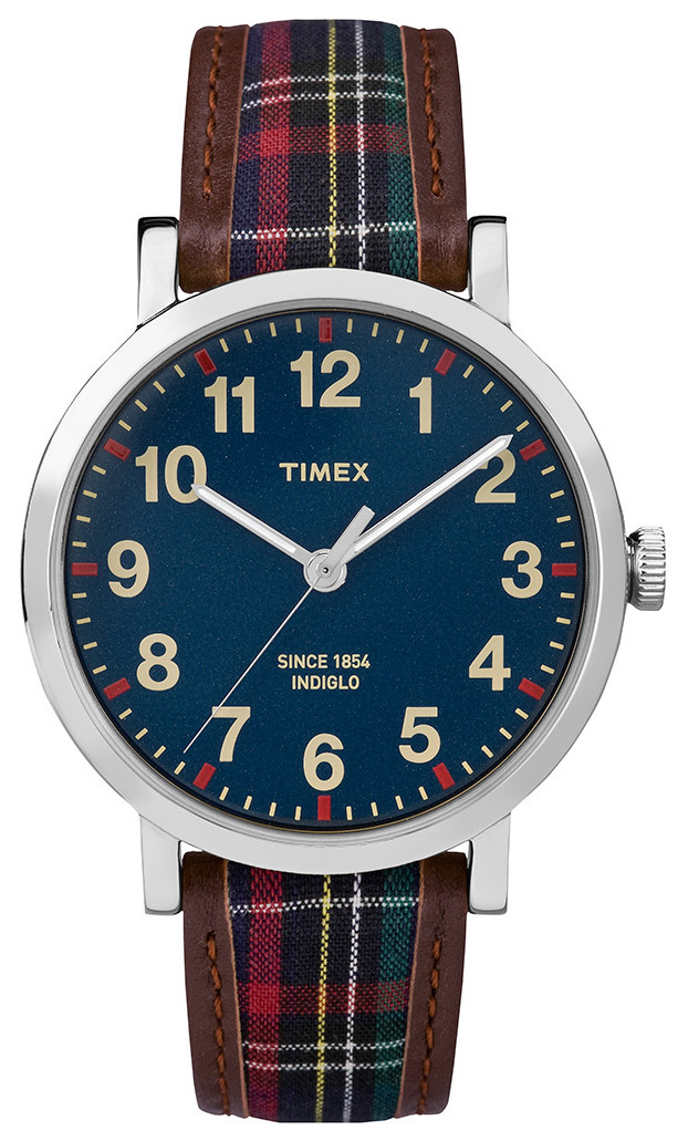 Timex 99999 TW2P69500 Blå/Läder Ø42 mm - Timex